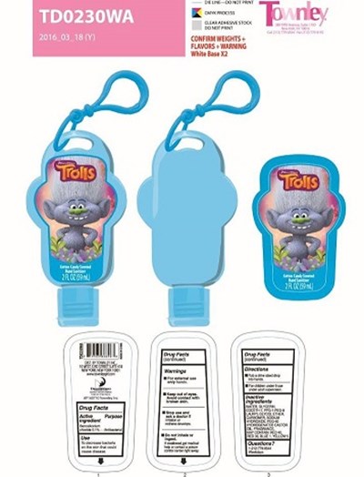 Label (Trolls Cotton Candy  Td0230wa Label)